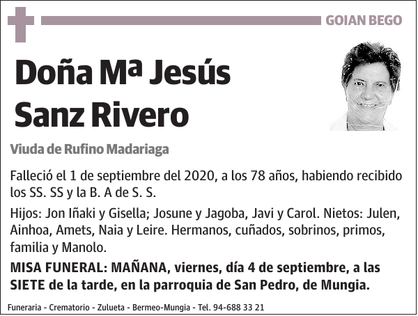 Mª Jesús Sanz Rivero