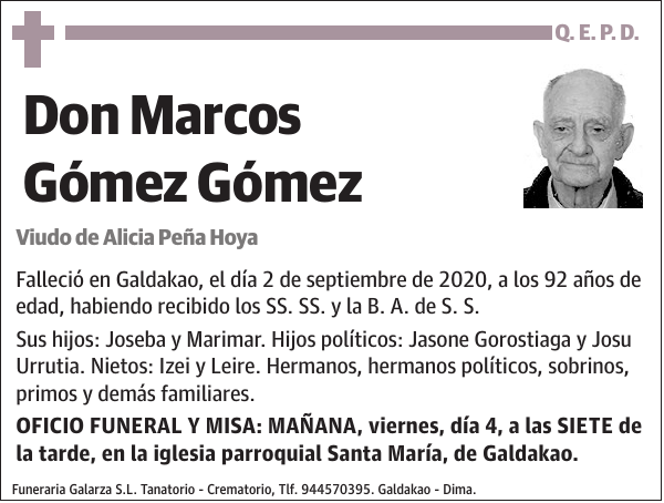 Marcos Gómez Gómez