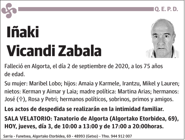 Iñaki Vicandi Zabala