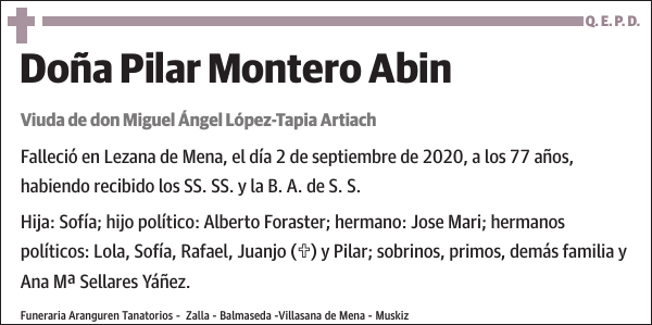 Pilar Montero Abin