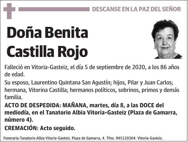 Benita Castilla Rojo