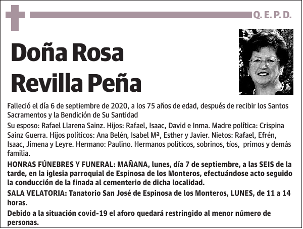 Rosa Revilla Peña