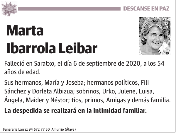 Marta Ibarrola Leibar