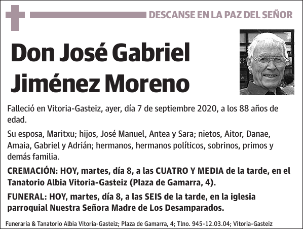 José Gabriel Jiménez Moreno