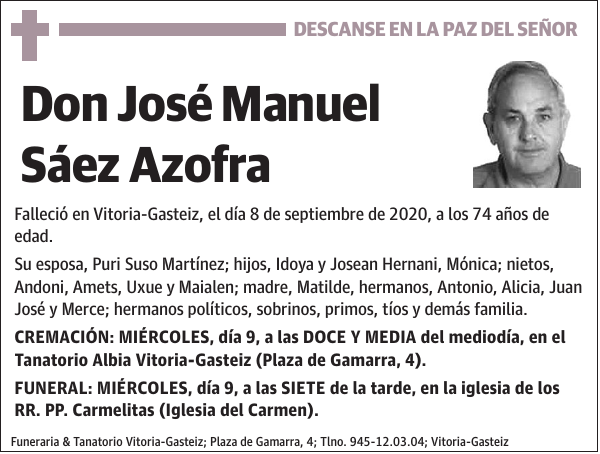 José Manuel Sáez Azofra