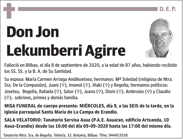 Jon Lekumberri Agirre