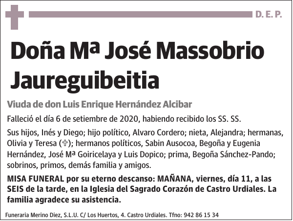 Mª José Massobrio Jaureguibeitia