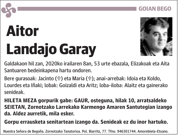 Aitor Landajo Garay