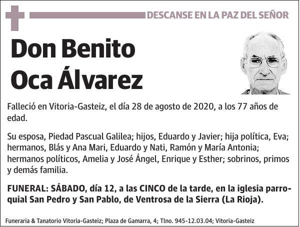 Benito Oca Álvarez