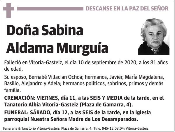 Sabina Aldama Murguía