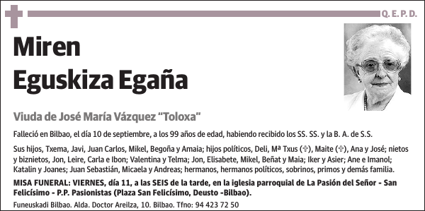 Miren Eguskiza Egaña