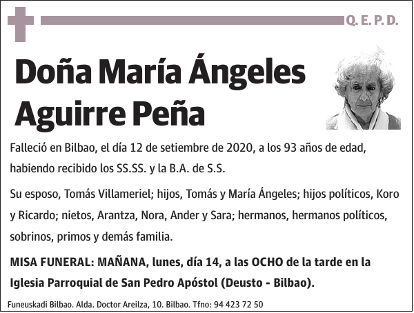 María Ángeles Aguirre Peña