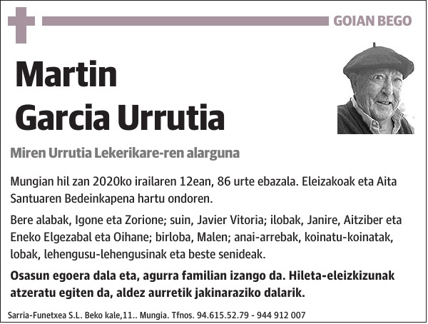 Martin Garcia Urrutia