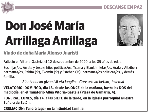 José María Arrillaga Arrillaga