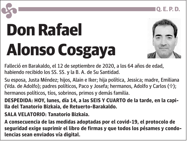 Rafael Alonso Cosgaya