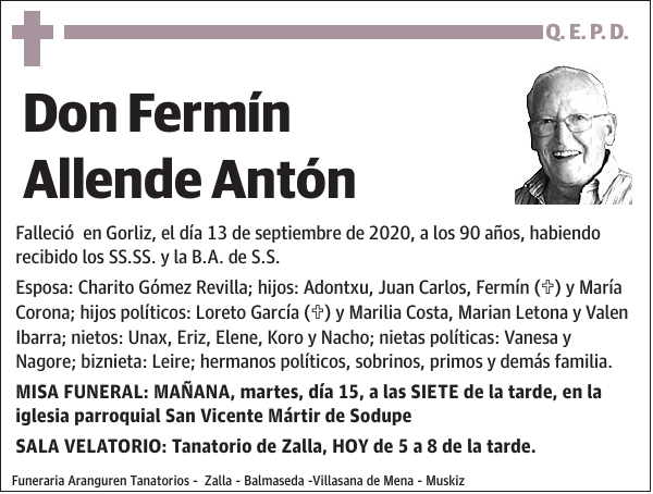 Fermín Allende Antón