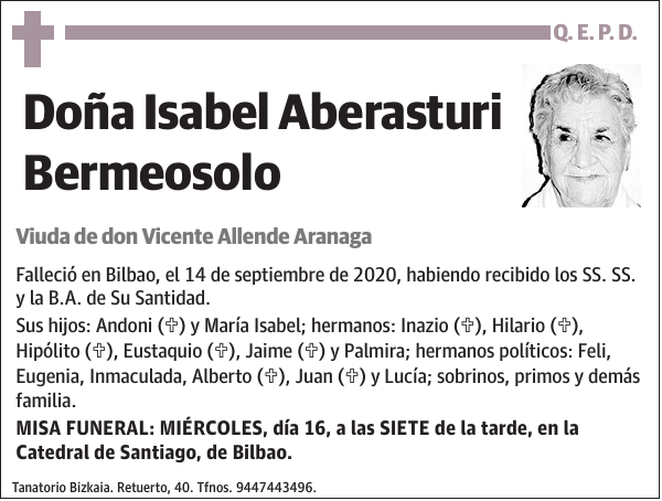 Isabel Aberasturi Bermeosolo