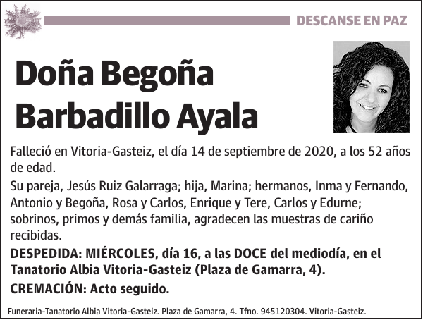 Begoña Barbadillo Ayala