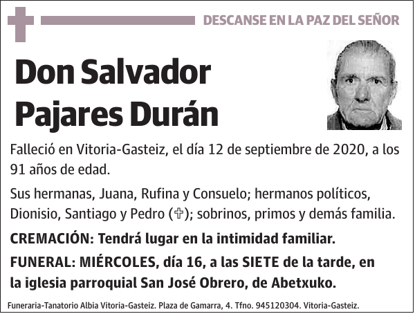 Salvador Pajares Durán