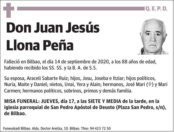 Juan Jesús Llona Peña