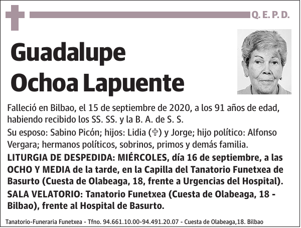 Guadalupe Ochoa Lapuente