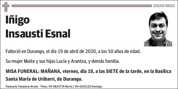 Iñigo Insausti Esnal