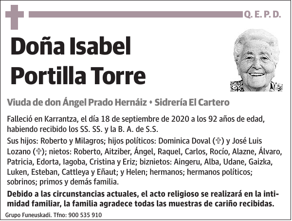 Isabel Portilla Torre