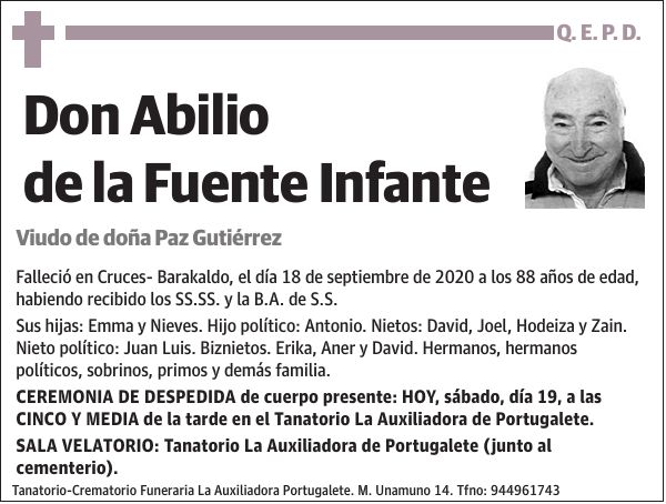 Abilio de la Fuente Infante