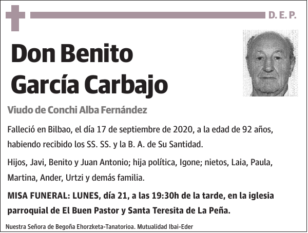 Benito García Carbajo