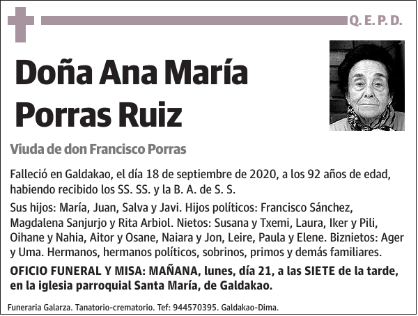 Ana María Porras Ruiz