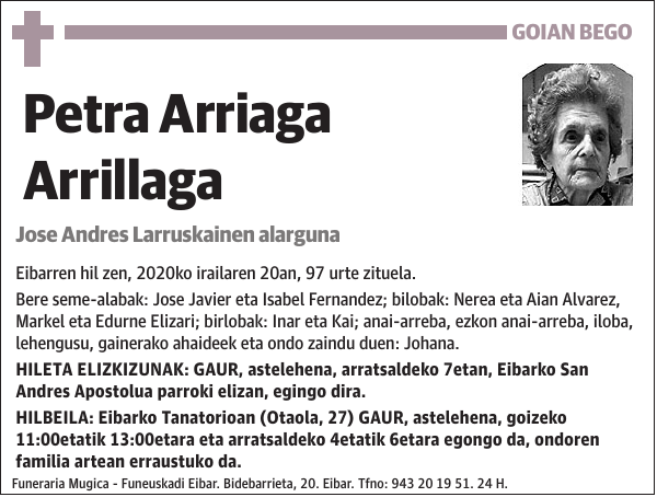 Petra Arriaga Arrillaga