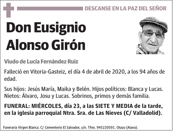 Eusignio Alonso Girón