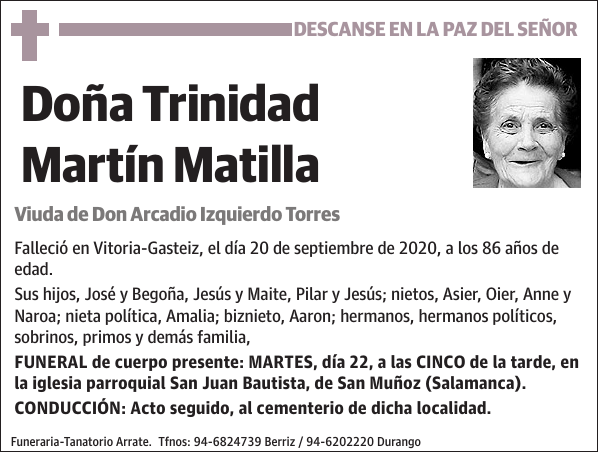 Trinidad Martín Matilla