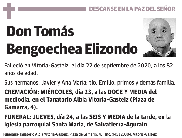 Tomás Bengoechea Elizondo