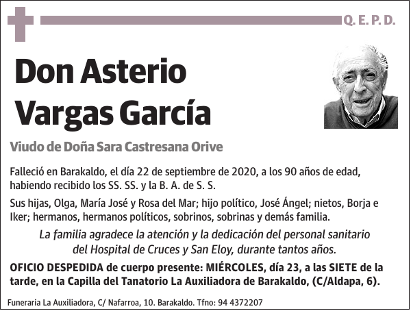 Asterio Vargas García