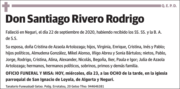 Santiago Rivero Rodrigo