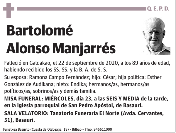 Bartolomé Alonso Manjarrés