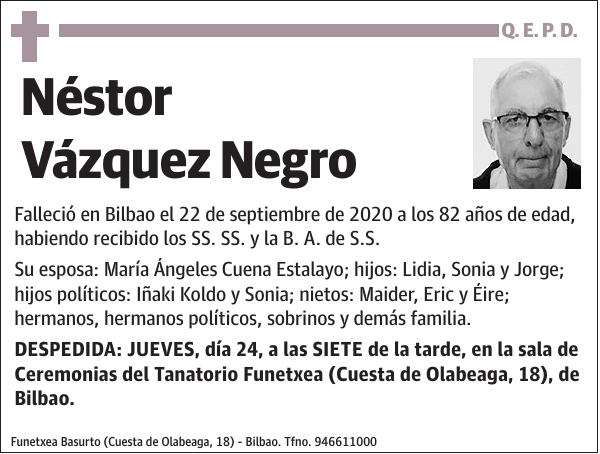 Néstor Vázquez Negro