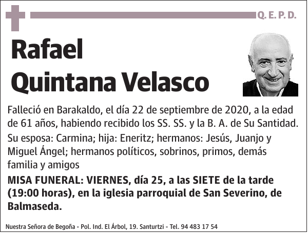 Rafael Quintana Velasco