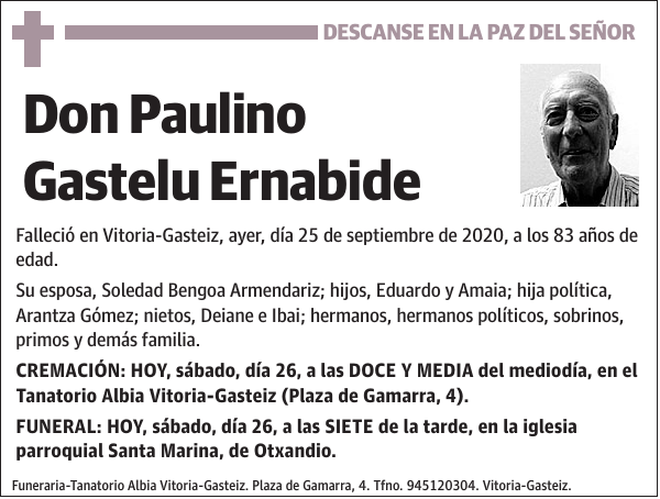 Paulino Gastelu Ernabide