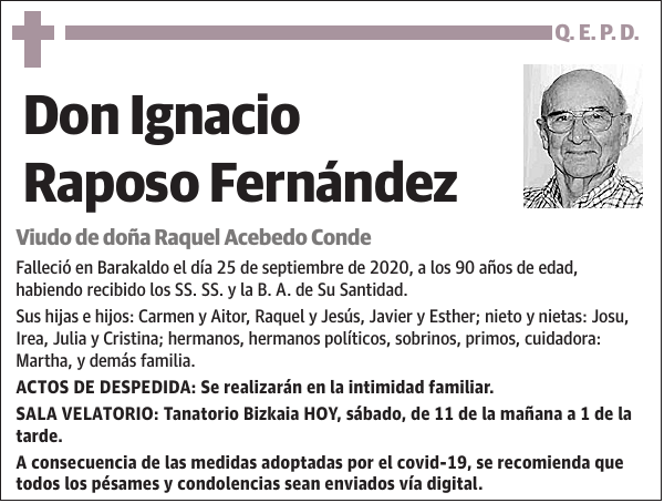 Ignacio Raposo Fernández