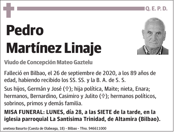 Pedro Martínez Linaje