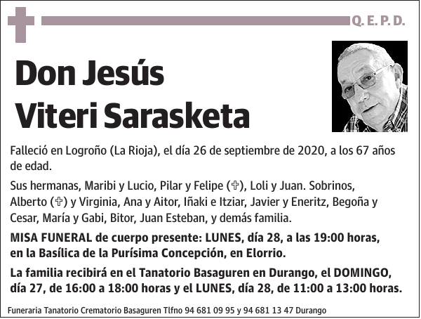 Jesús Viteri Sarasketa