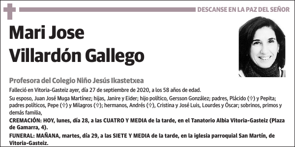 Mari Jose Villardón Gallego