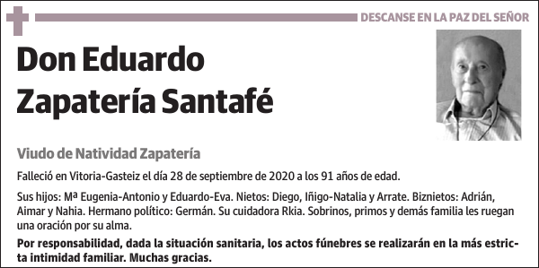 Eduardo Zapatería Santafé