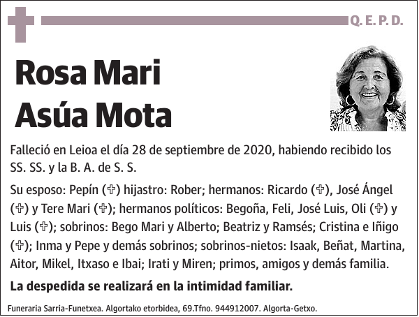 Rosa Mari Asúa Mota