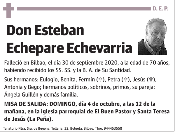 Esteban Echepare Echevarria