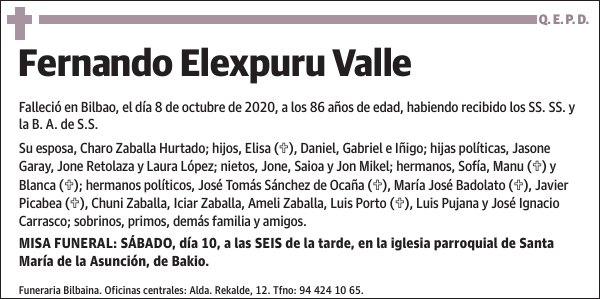 Fernando Elexpuru Valle