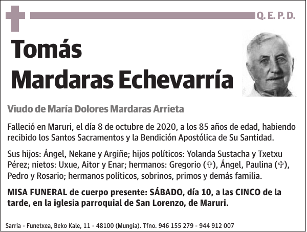 Tomás Mardaras Echevarría