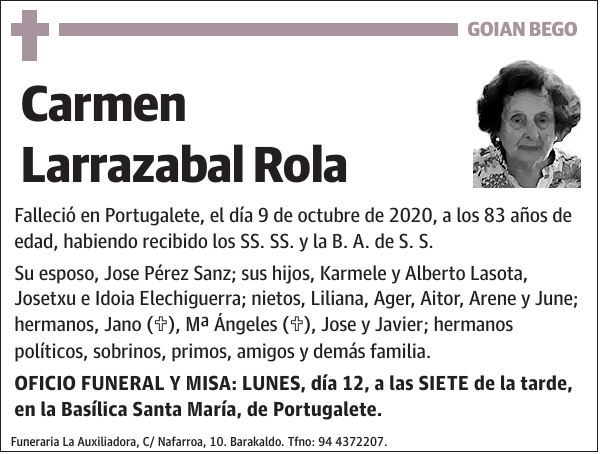 Carmen Larrazabal Rola